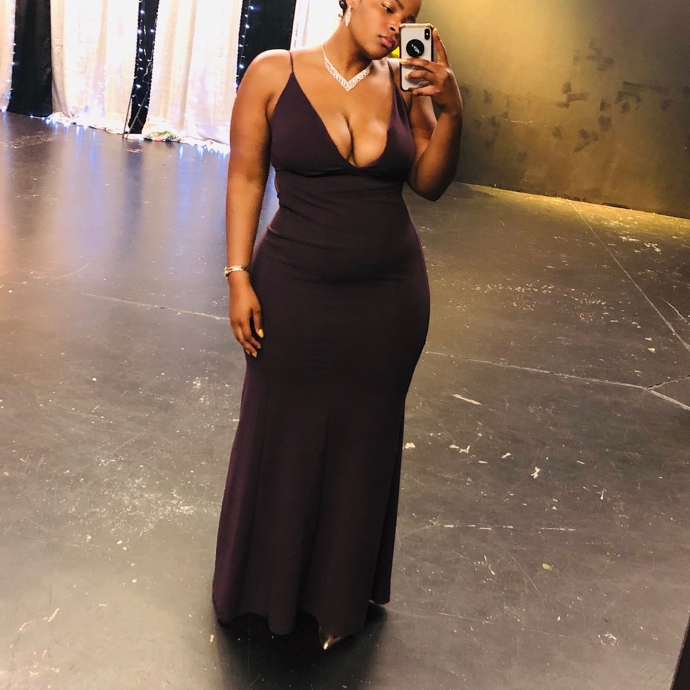Strapped Evening Gown